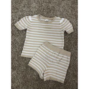 ❤️Gap Baby Stripe Crochet Set